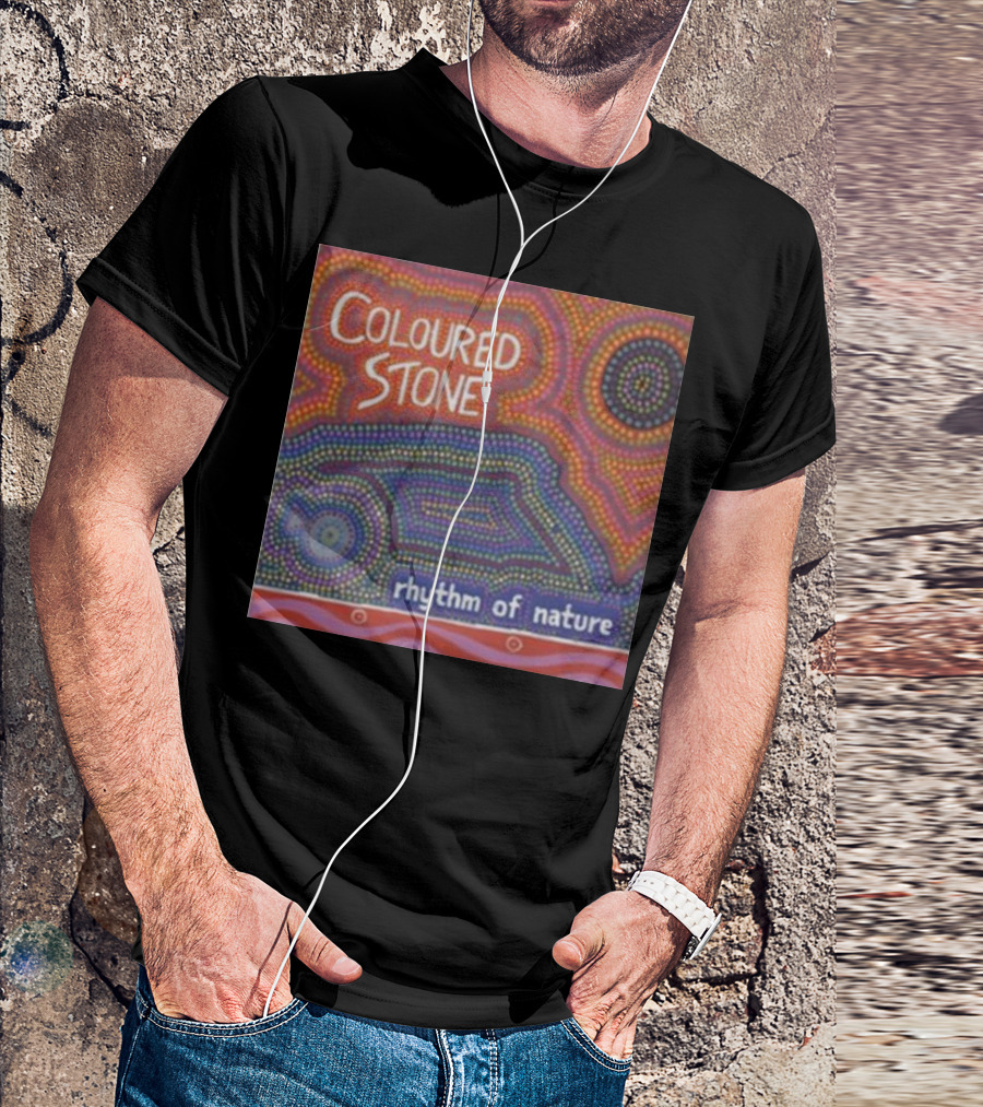 Coloured Stone Rhythm Of Nature T-Shirt