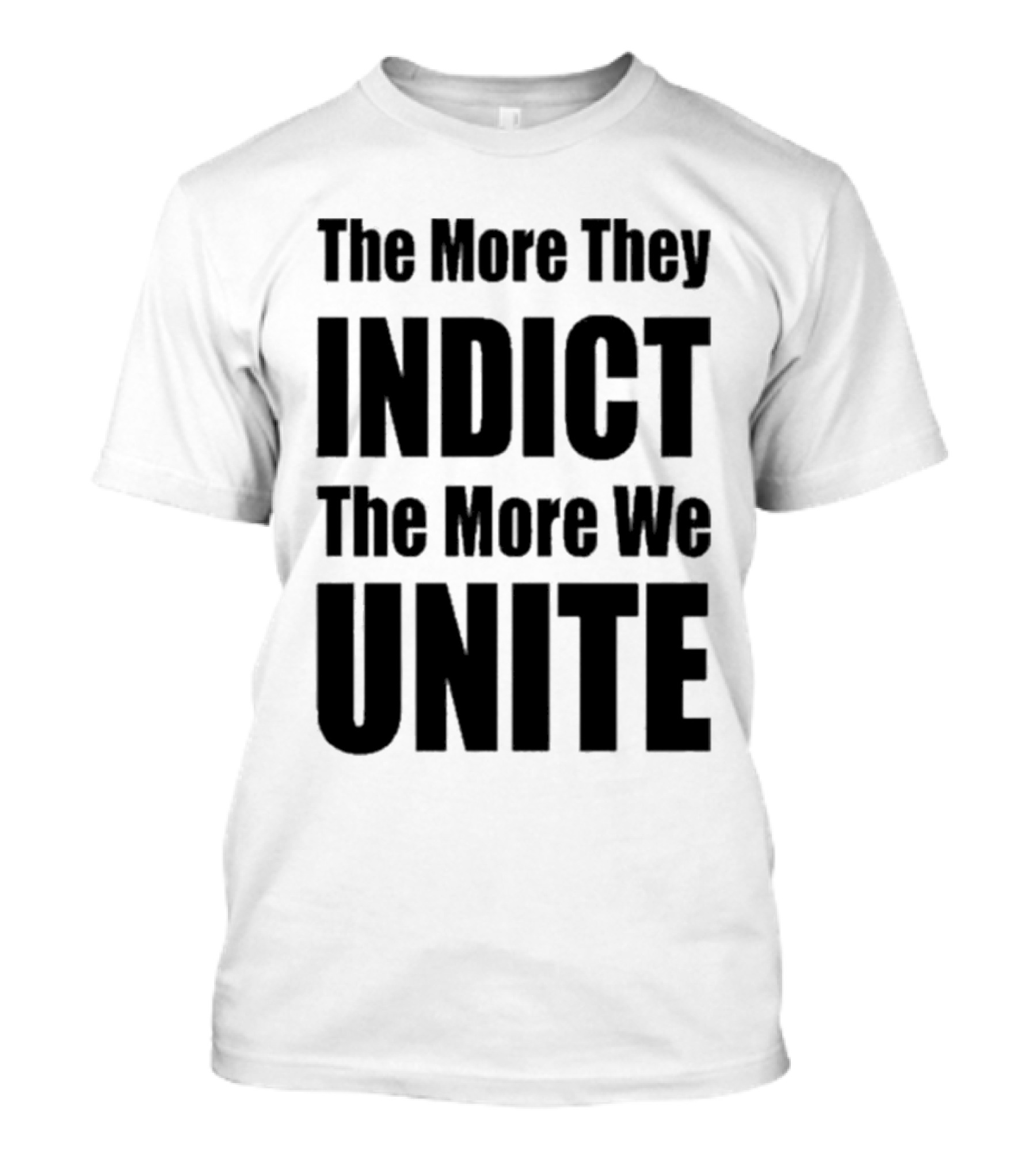 The More They Indict The More We Unite Trump Latinos T-Shirt