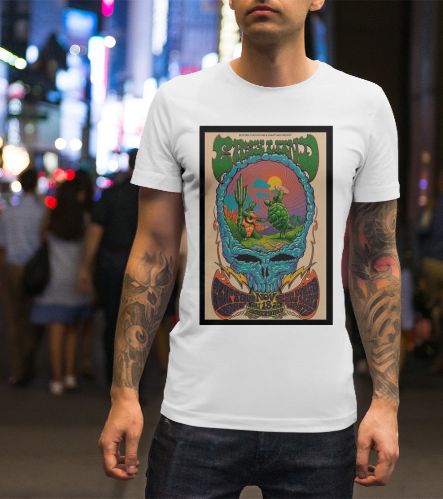 EASY WIND ELECTRIC PLAYGROUND CIUTATNOVA PRESENT NOVEMBER 18 GILLEY'S DALLAS DEAD FASHIONS ALEXANDER T-Shirt