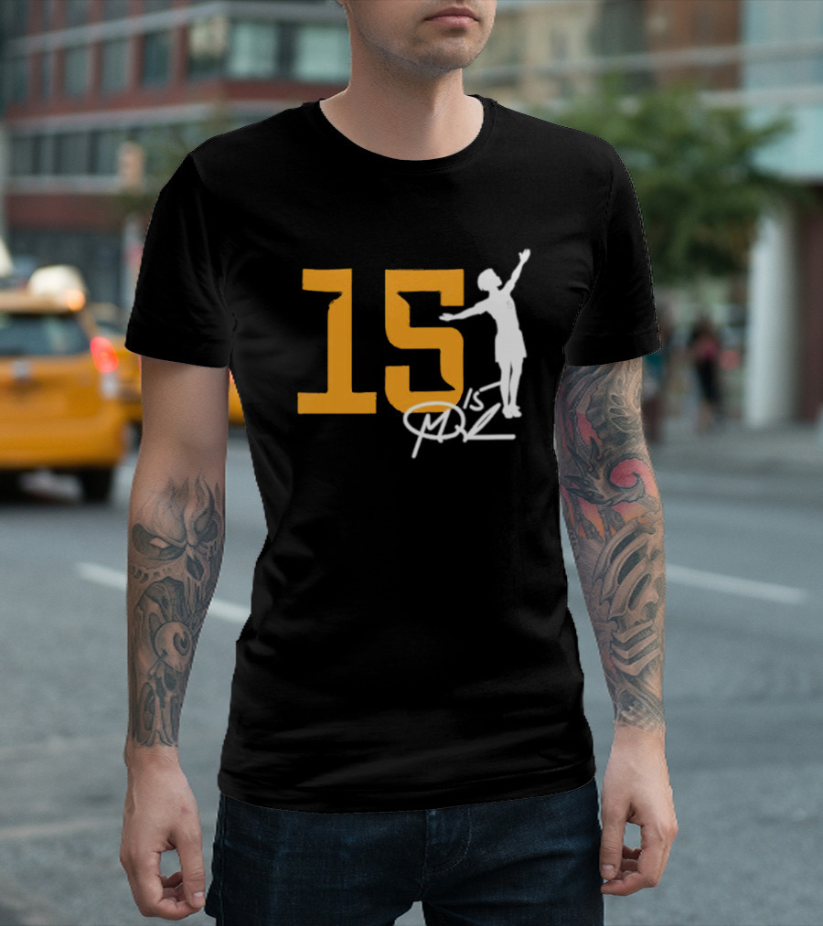 Rapinoe 15 Signature Silhouette And Signature T-Shirt