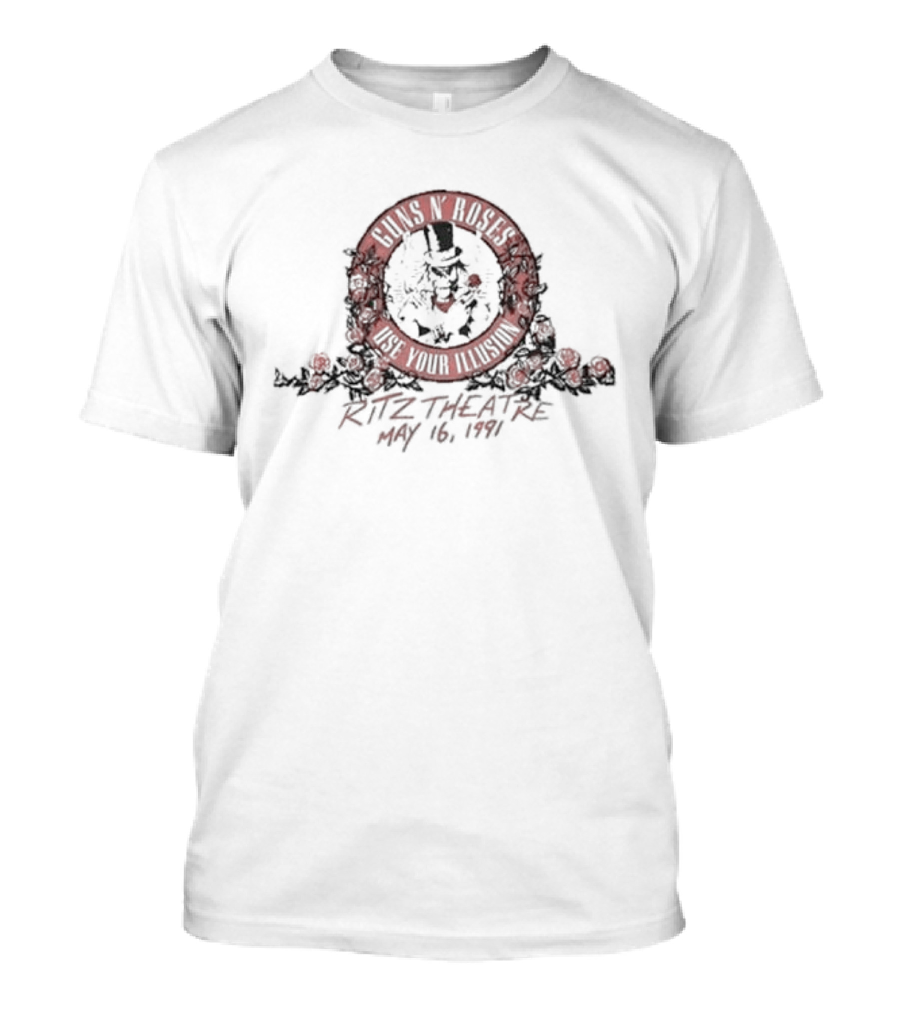 Guns N' Roses Use Your Illusion Ritz Theatre May 16 1991 T-Shirt