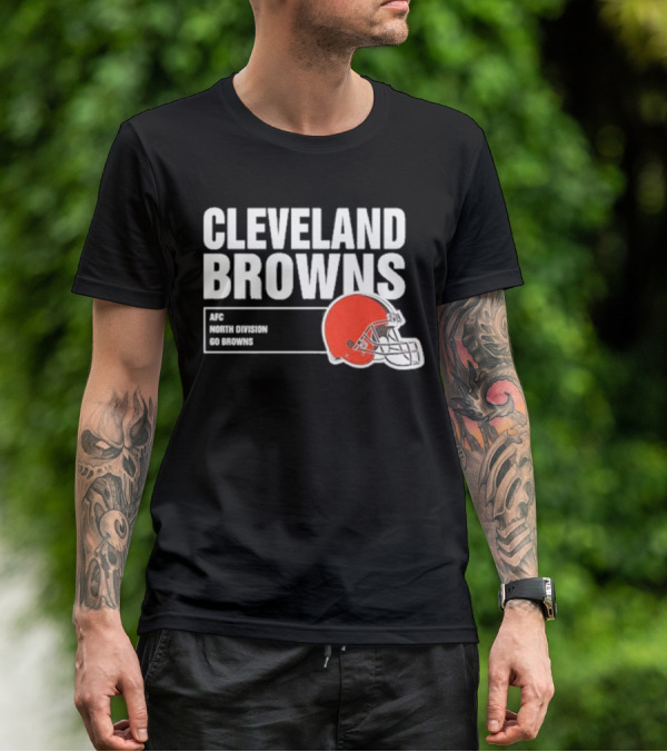 Cleveland Browns AFC North Division Go Browns T-Shirt