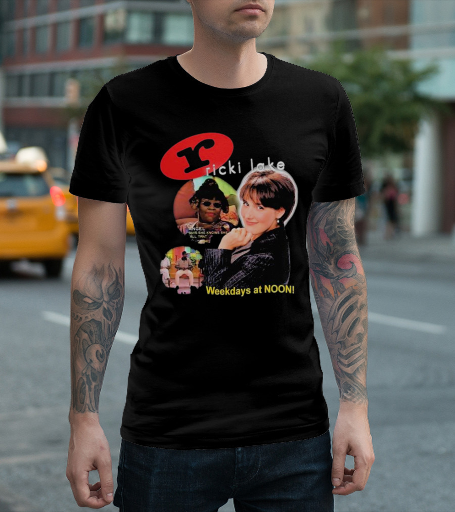 Ricki Lake Weekdays At Noon Angel Says She Knows She All That T-Shirt