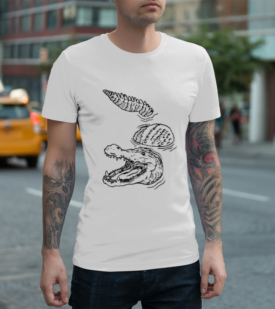 Let's Trip Alligator Irish Green Reptile Adventure T-Shirt