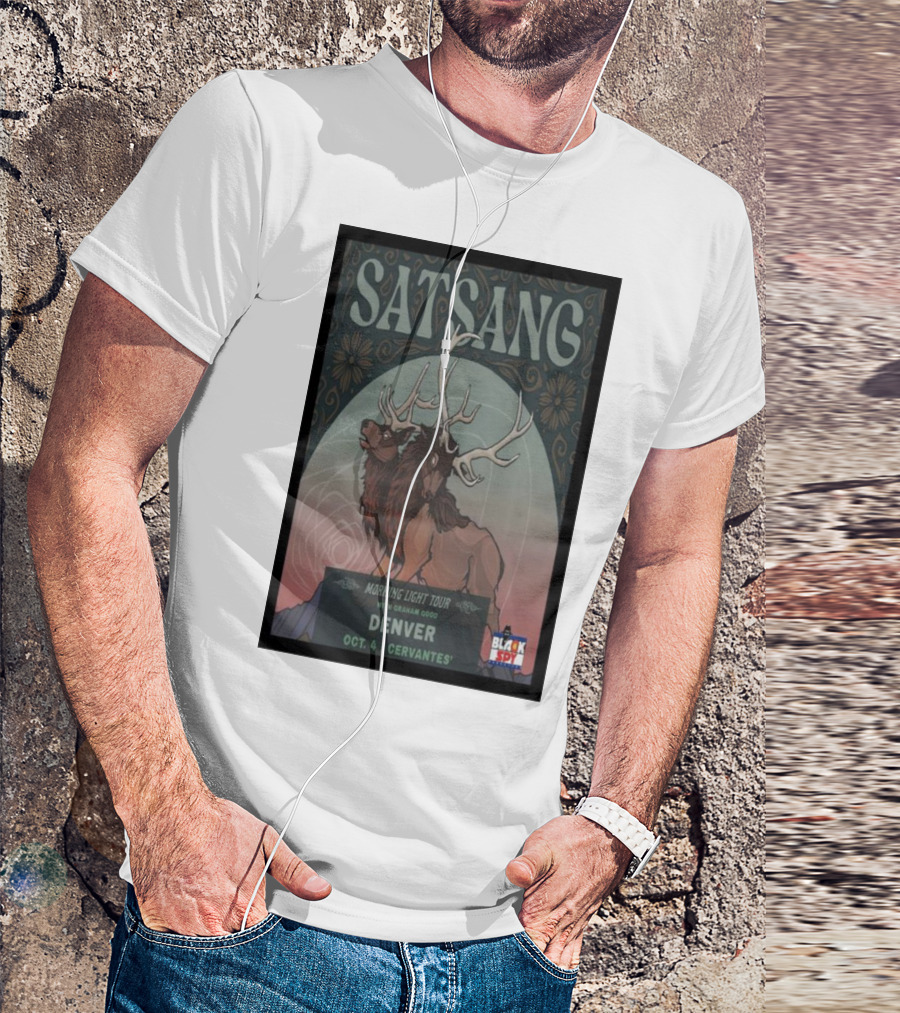 Satsang Morning Light Tour Denver October 4 Cervantes With Graham Good T-Shirt