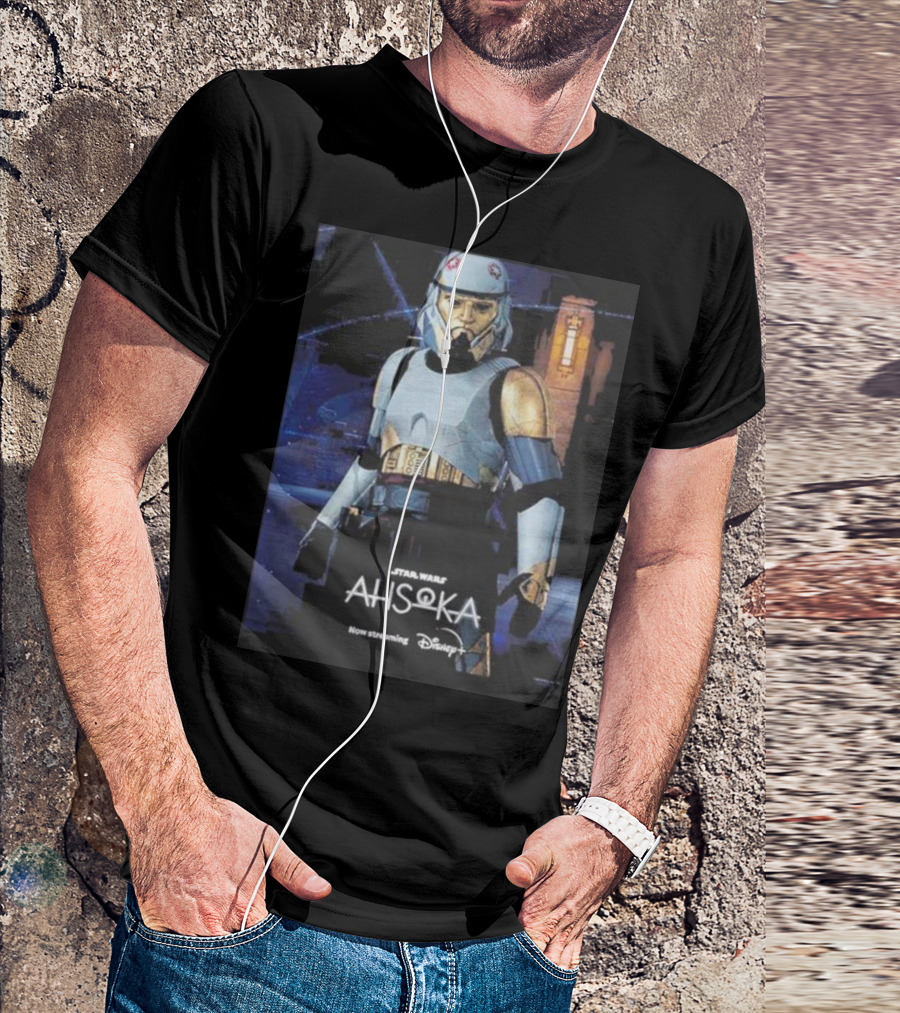 Star Wars Ahsoka Captain Enoch Now Streaming Disney Plus T-Shirt
