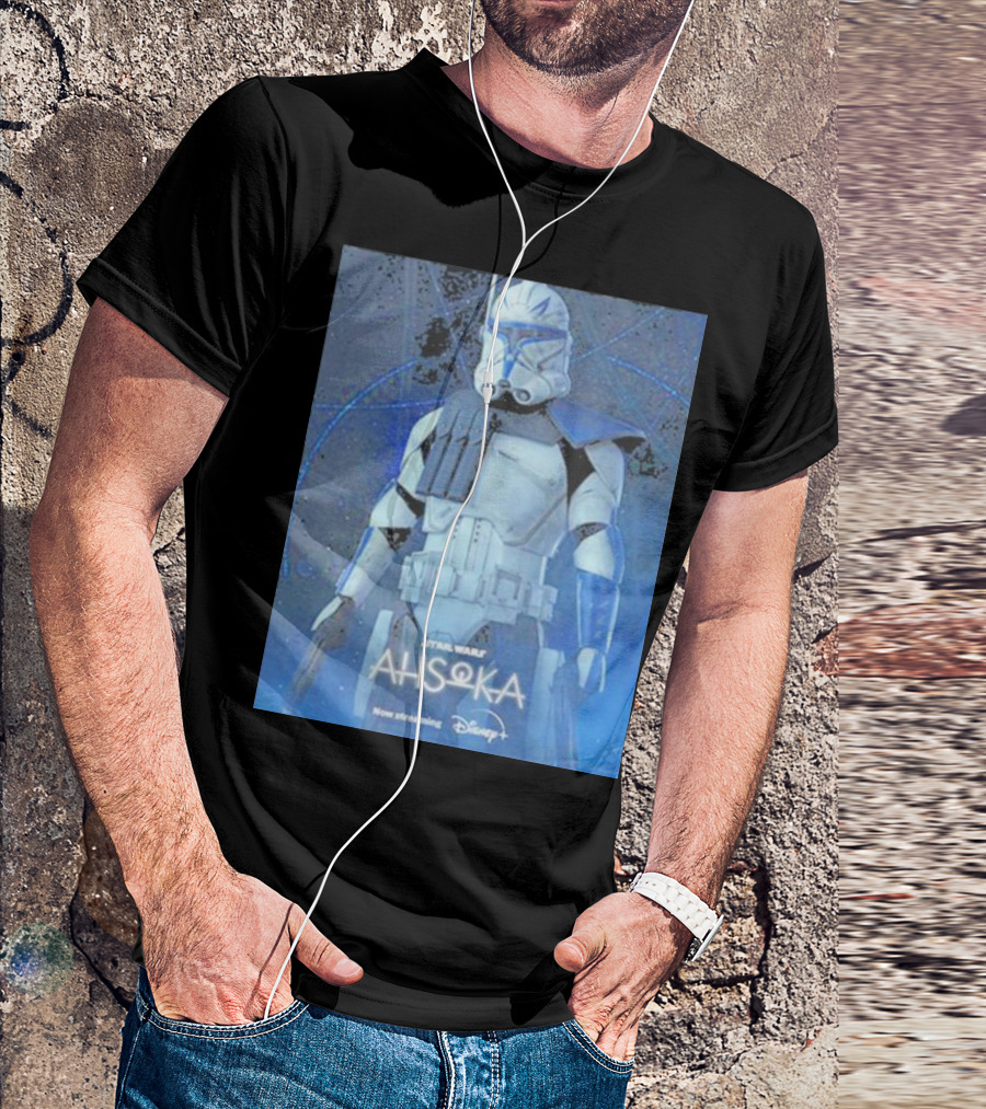 Star Wars Ahsoka Captain Rex Now Streaming Disney+ T-Shirt