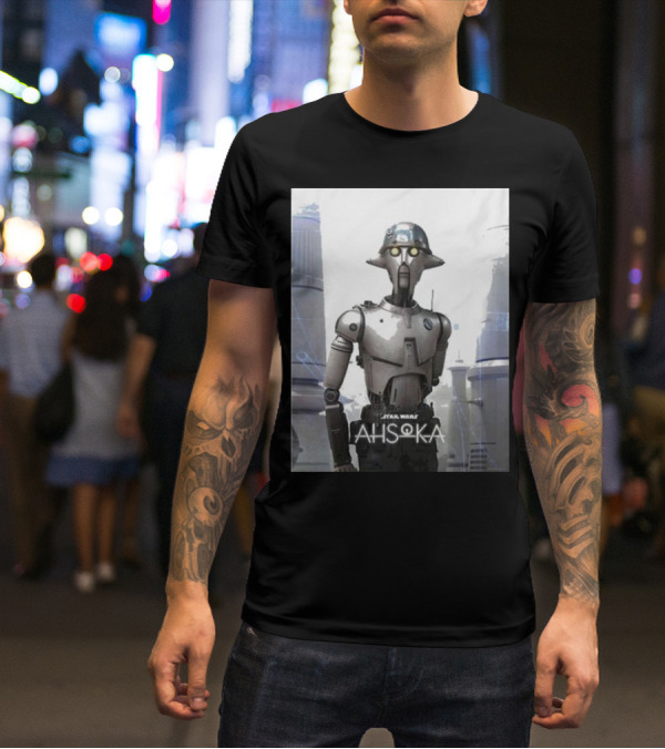 Star Wars Ahsoka Huyang Character Robot Droid T-Shirt