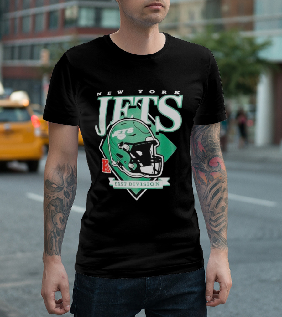 New York Jets East Division Helmet T-Shirt