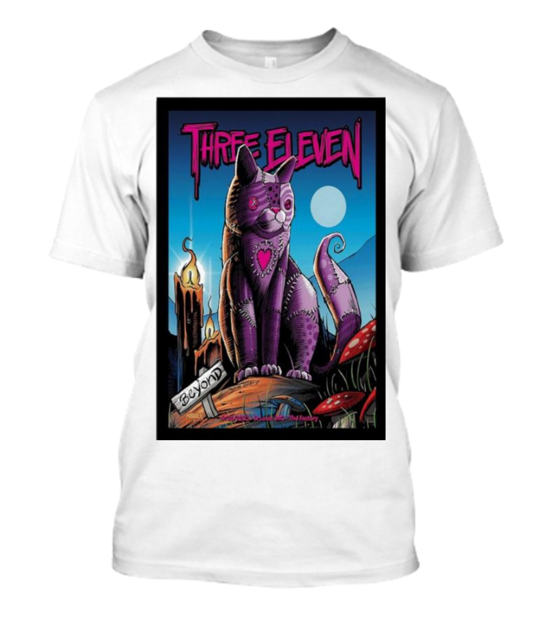 Three Eleven Beyond Cat At The Factory St Louis T-Shirt