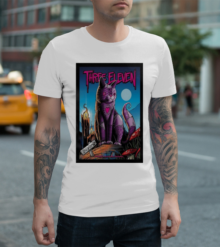 Three Eleven Beyond Cat At The Factory St Louis T-Shirt