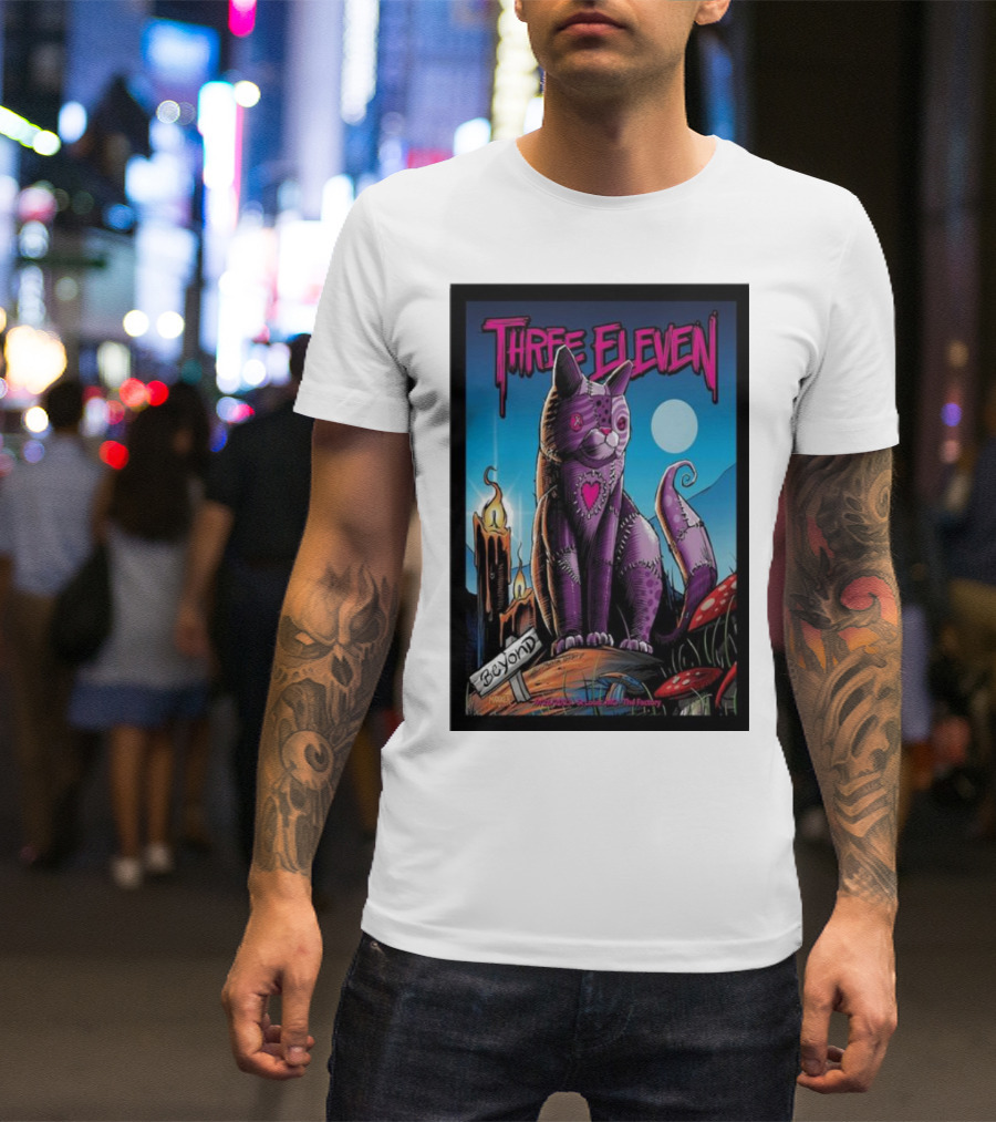 Three Eleven Beyond Cat At The Factory St Louis T-Shirt