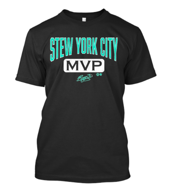 STEW YORK CITY MVP Breanna Stewart T-Shirt