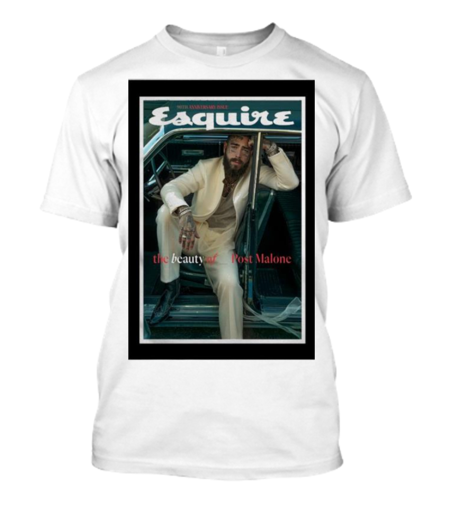 Esquire 90th Anniversary Issue The Beauty Of Post Malone T-Shirt
