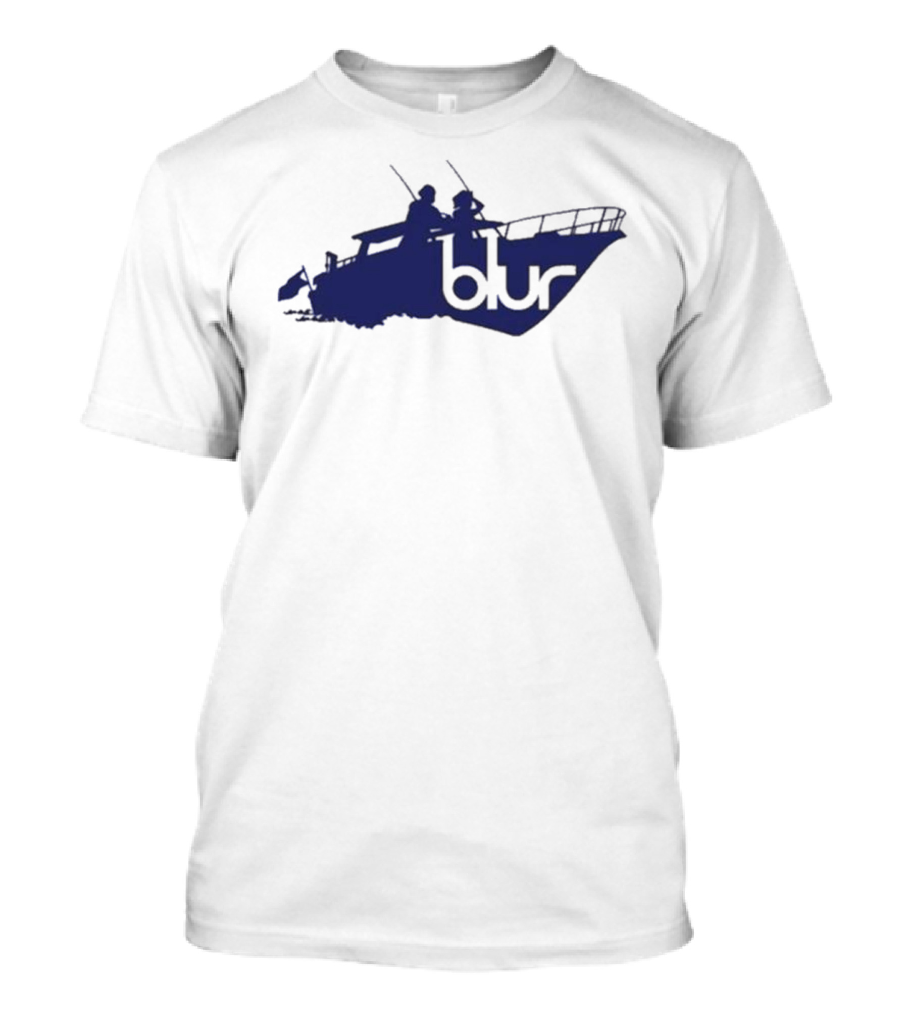 Blur Sunday Sunday Boat Blue T-Shirt