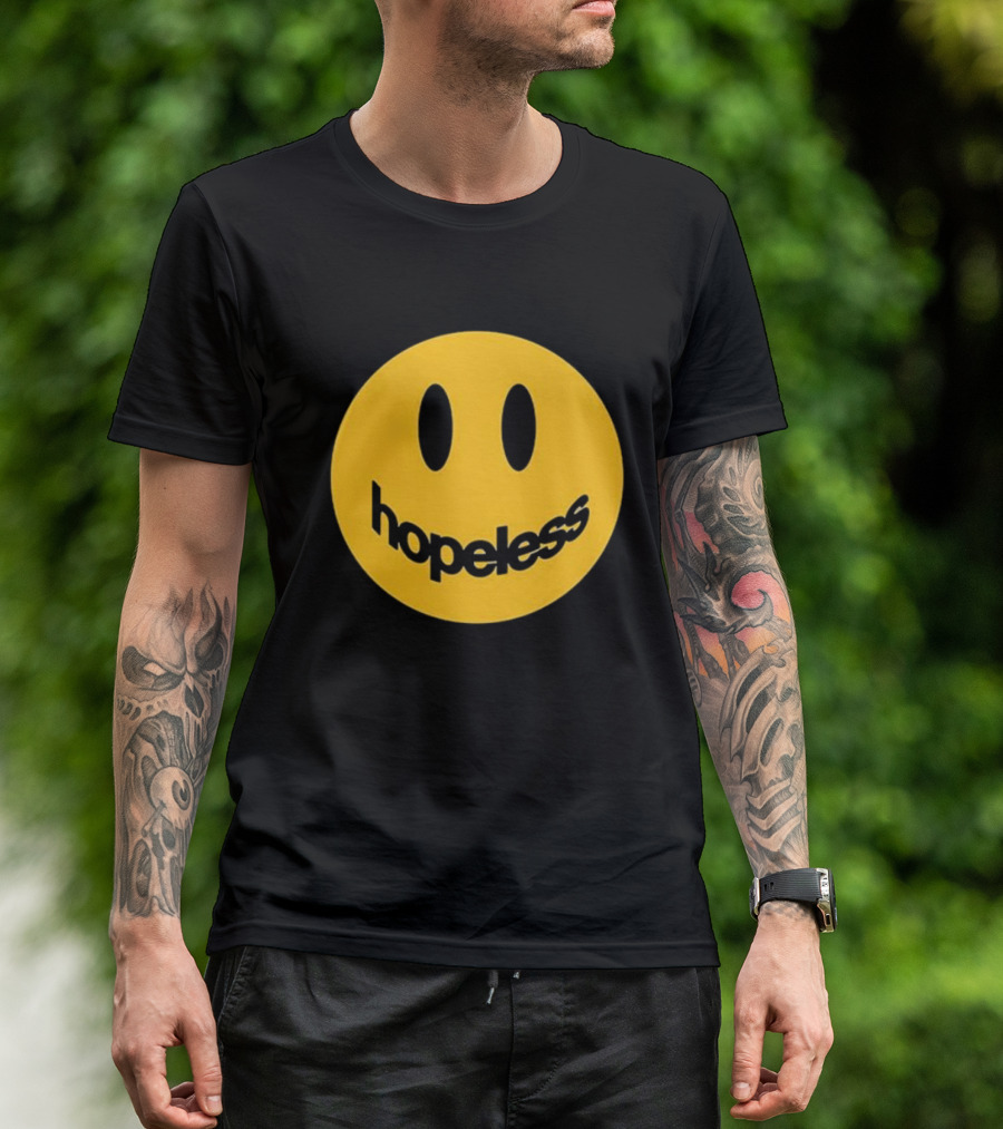 Hopeless Yellow Smiley Face T-Shirt