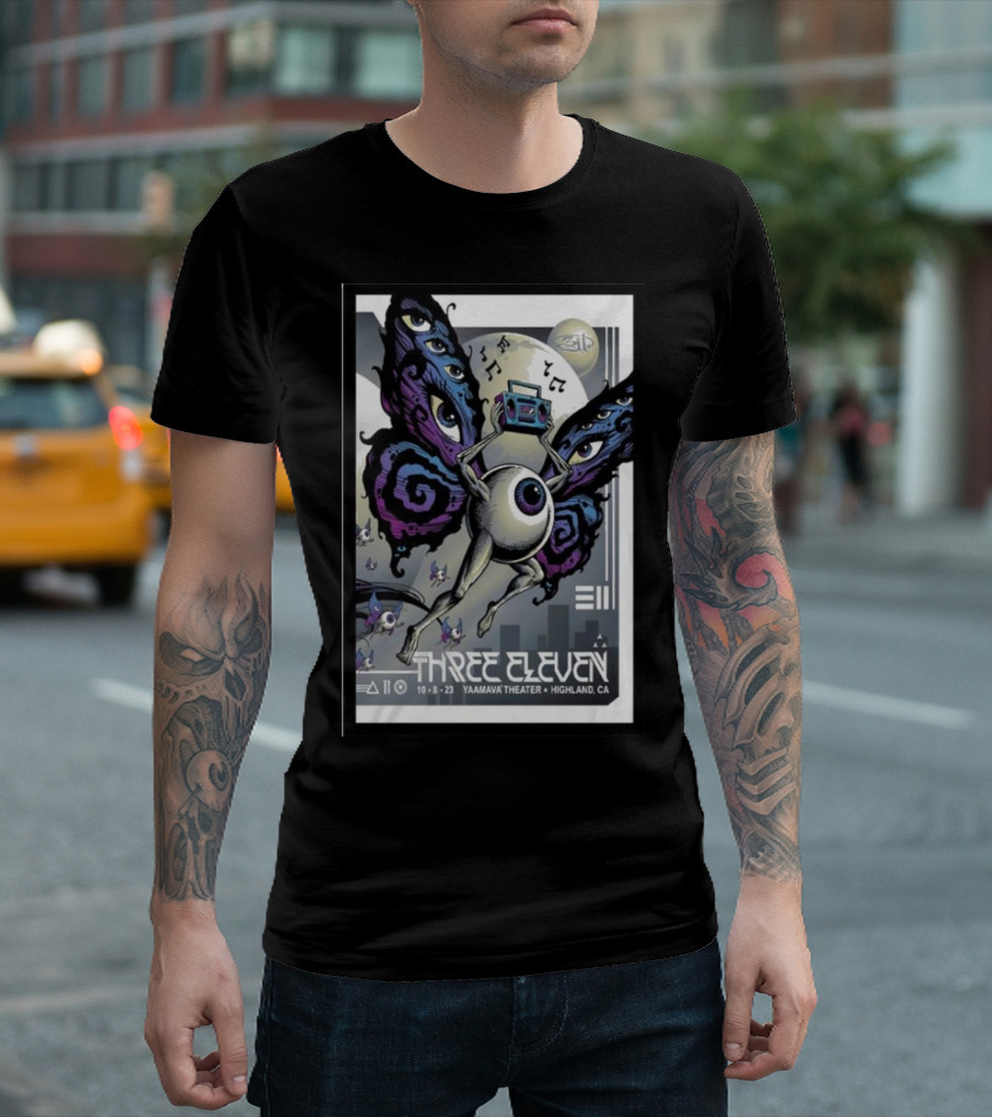 Three Eleven 10-8-23 Yaamava Theater Highland CA T-Shirt