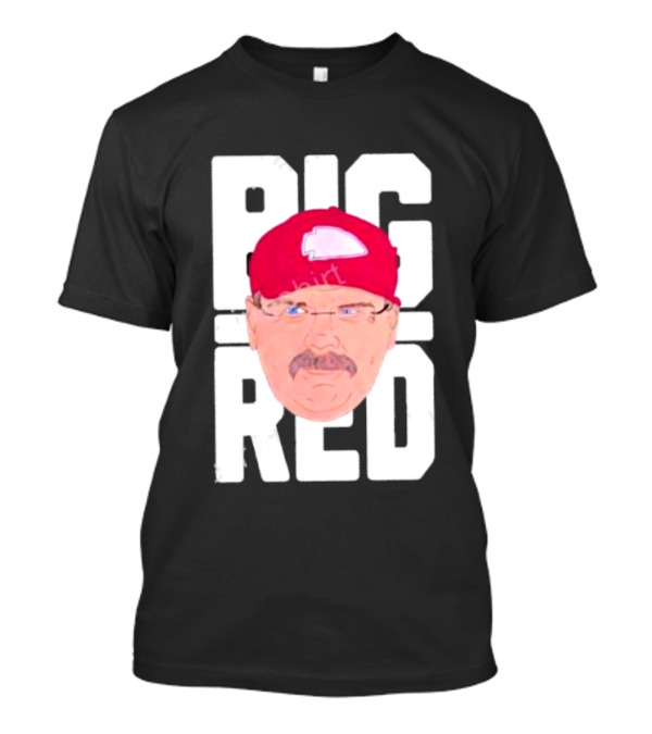 Lexiosborne Bellboy Big Red Cap And Mustache T-Shirt