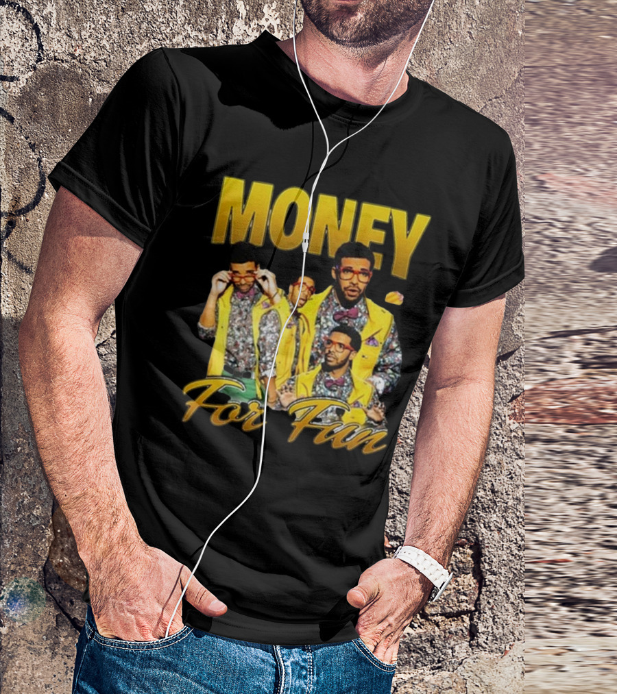 Memeabletees Money For Fun Drake T-Shirt