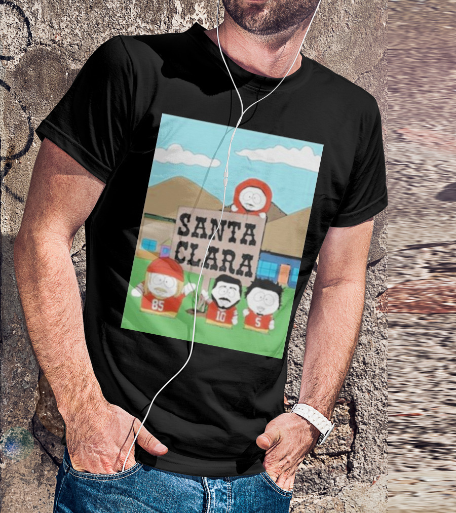 Santa Clara Day 147 South Park Football T-Shirt