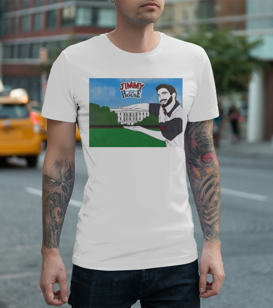 Jimmy In The House White House T-Shirt