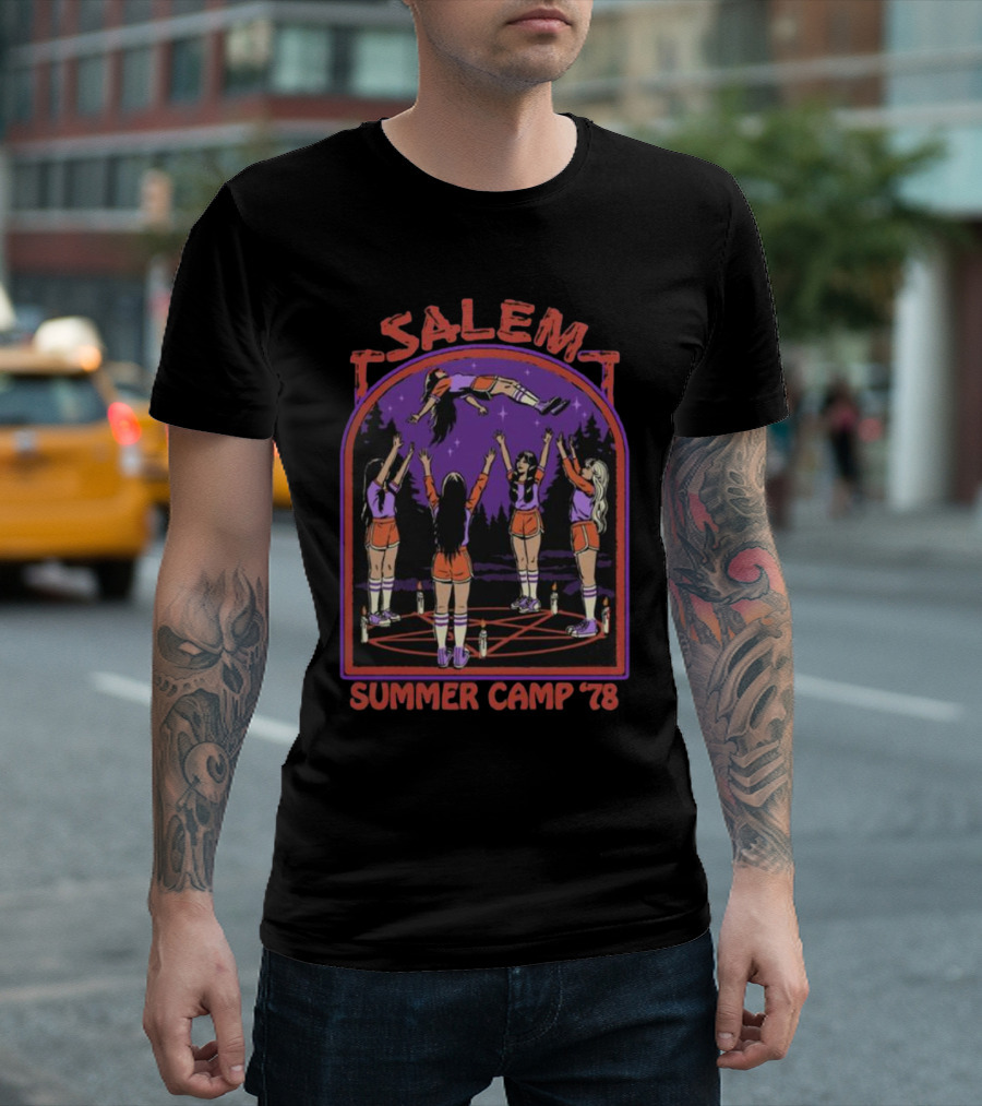 Salem Summer Camp '78 Halloween Cheerleaders Ritual T-Shirt