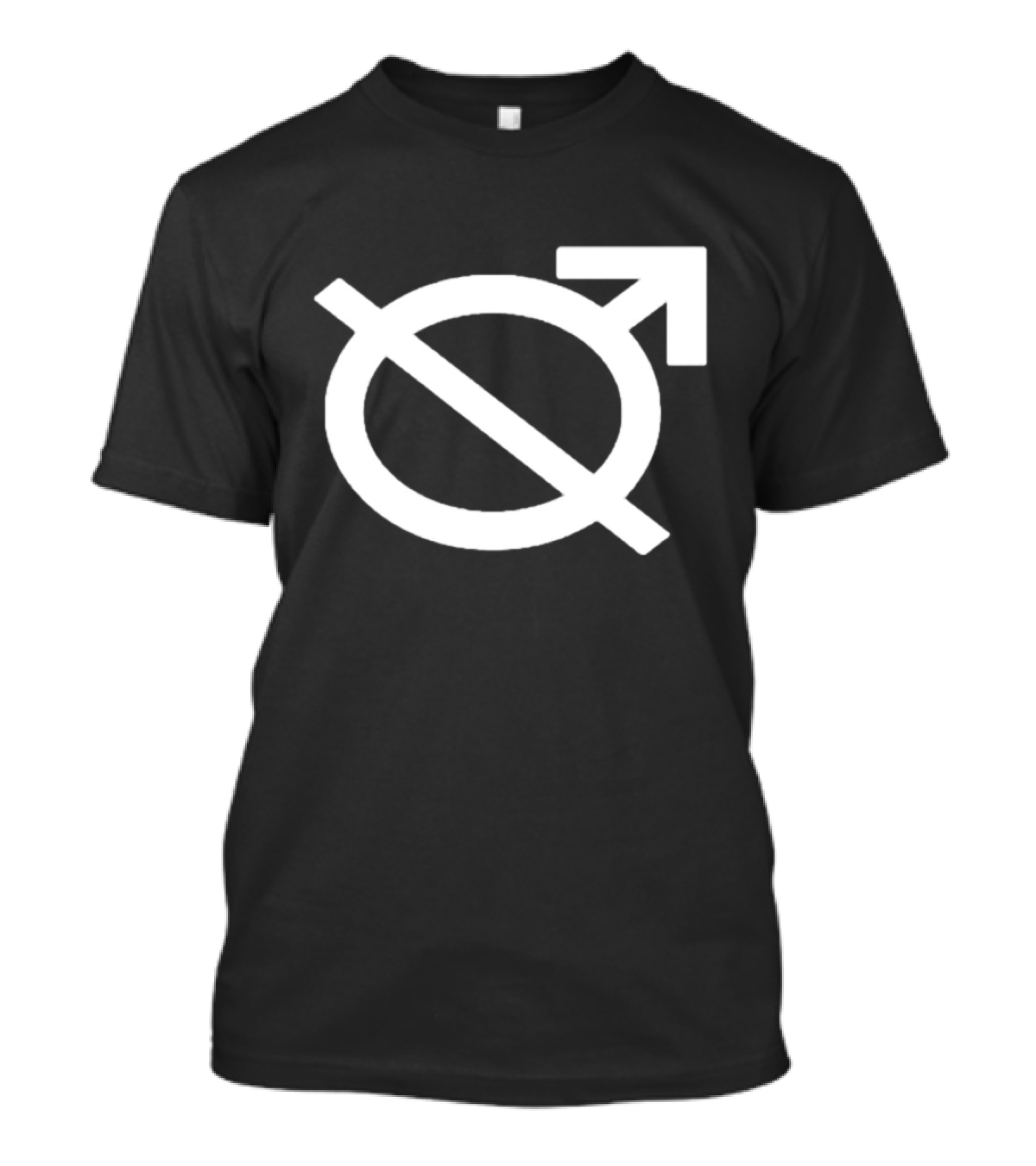 Hitsuji Goods Merch The VHS Doggy Mars Symbol Circle Arrow T-Shirt