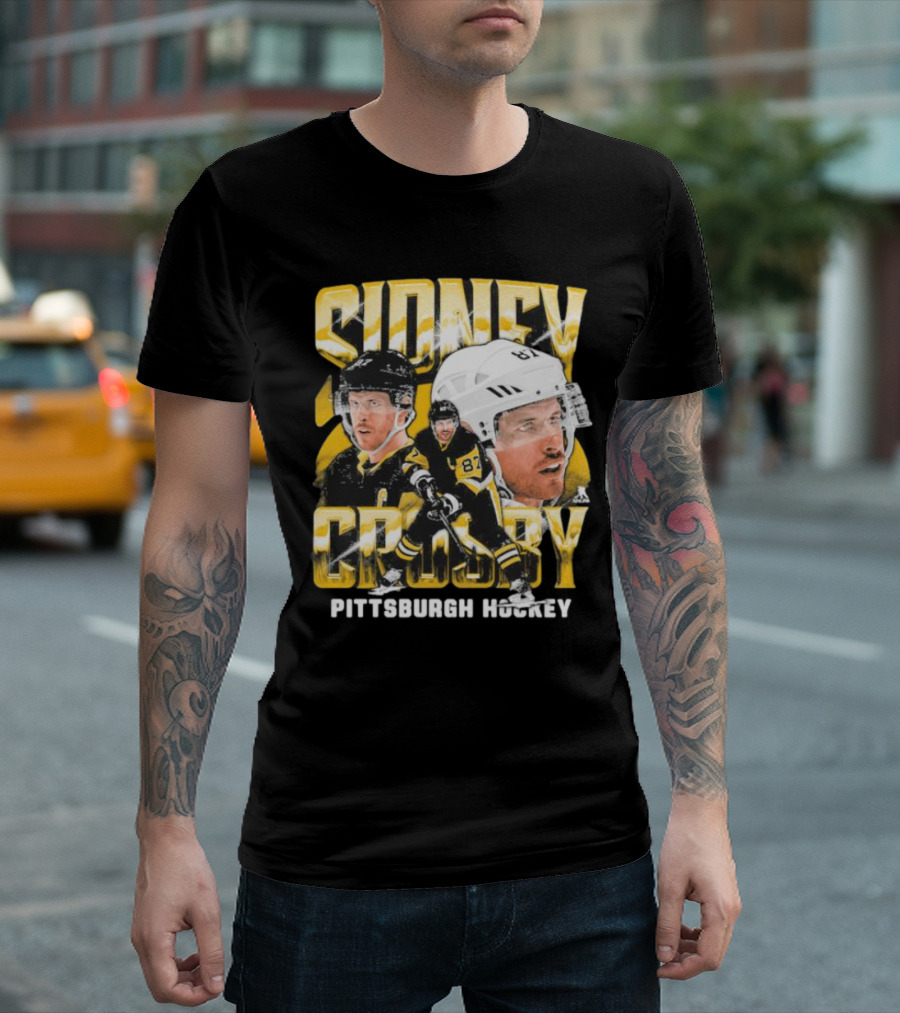 Sidney Crosby Pittsburgh Hockey Vintage 87 T-Shirt