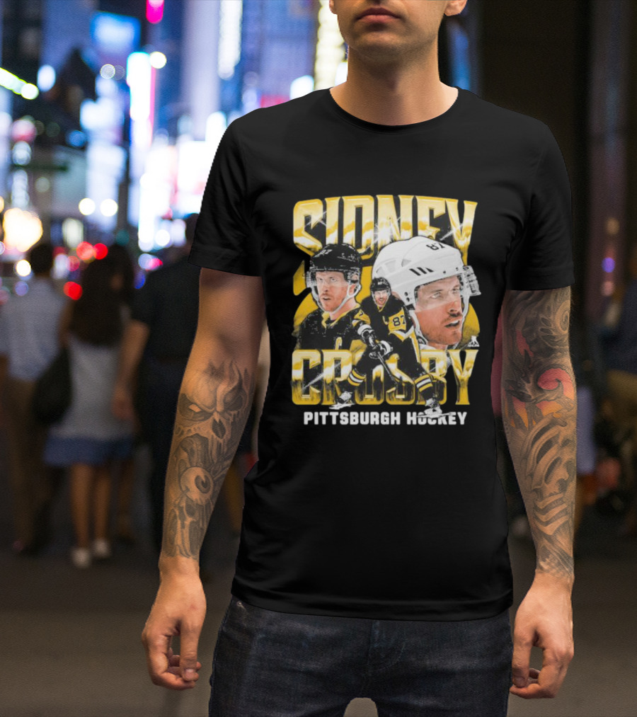 Sidney Crosby Pittsburgh Hockey Vintage 87 T-Shirt