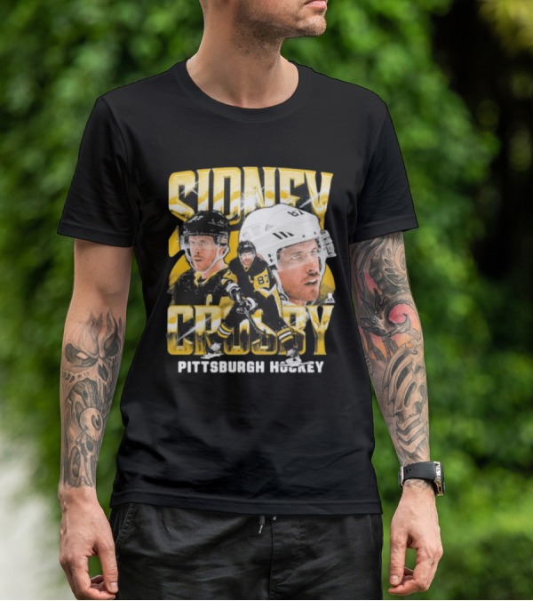 Sidney Crosby Pittsburgh Hockey Vintage 87 T-Shirt