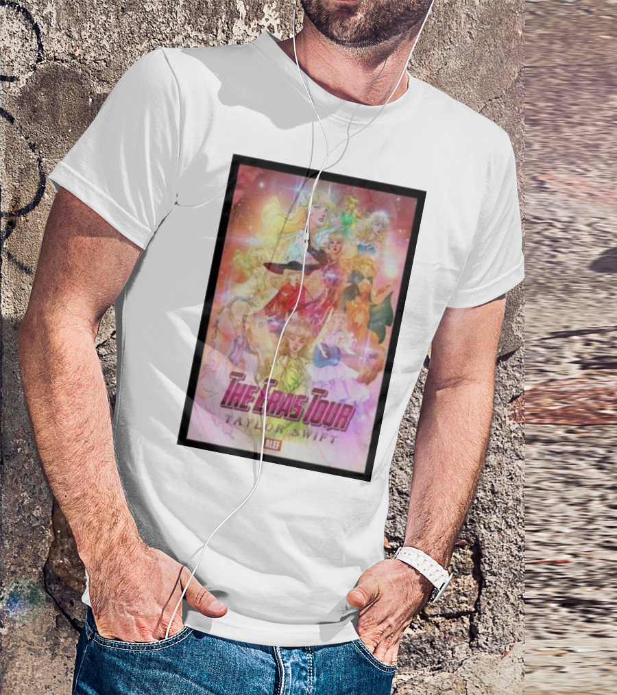 The Eras Tour Taylor Swift Alef Anime Aesthetic T-Shirt