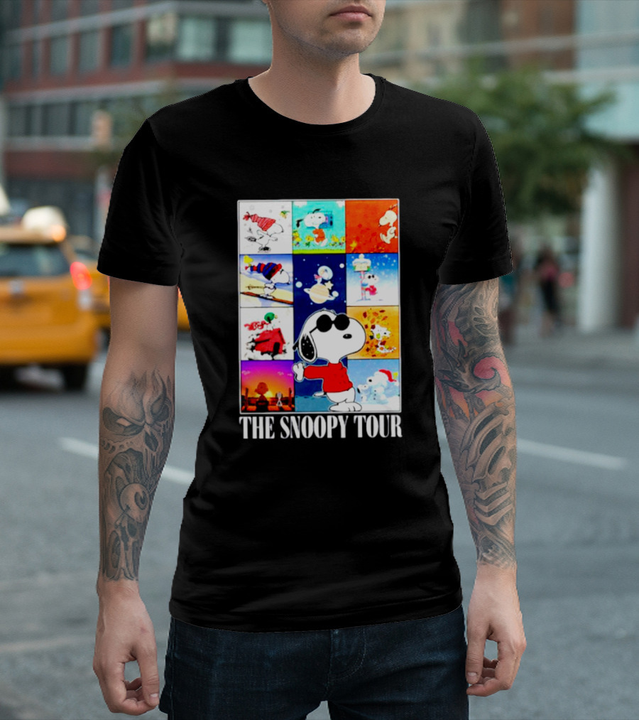 Peanuts Snoopy Autumn Seasons Tour T-Shirt