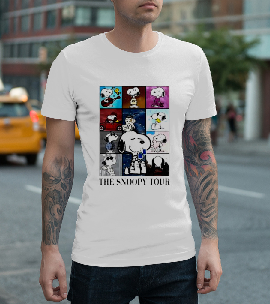 The Snoopy Tour Pop Culture Icons Collection T-Shirt