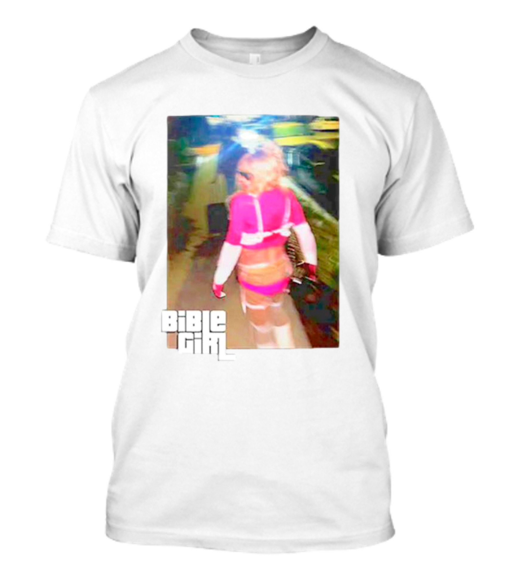 BibleGirl Blonde Walking T-Shirt