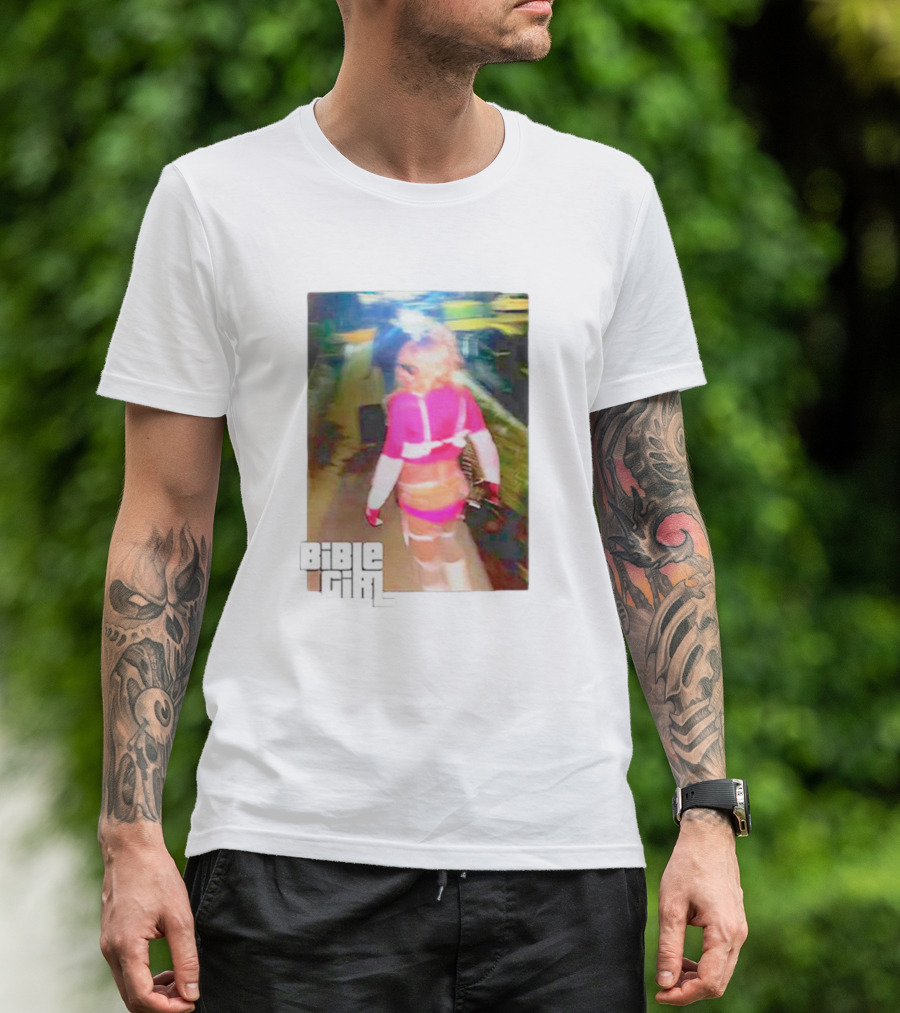 BibleGirl Blonde Walking T-Shirt