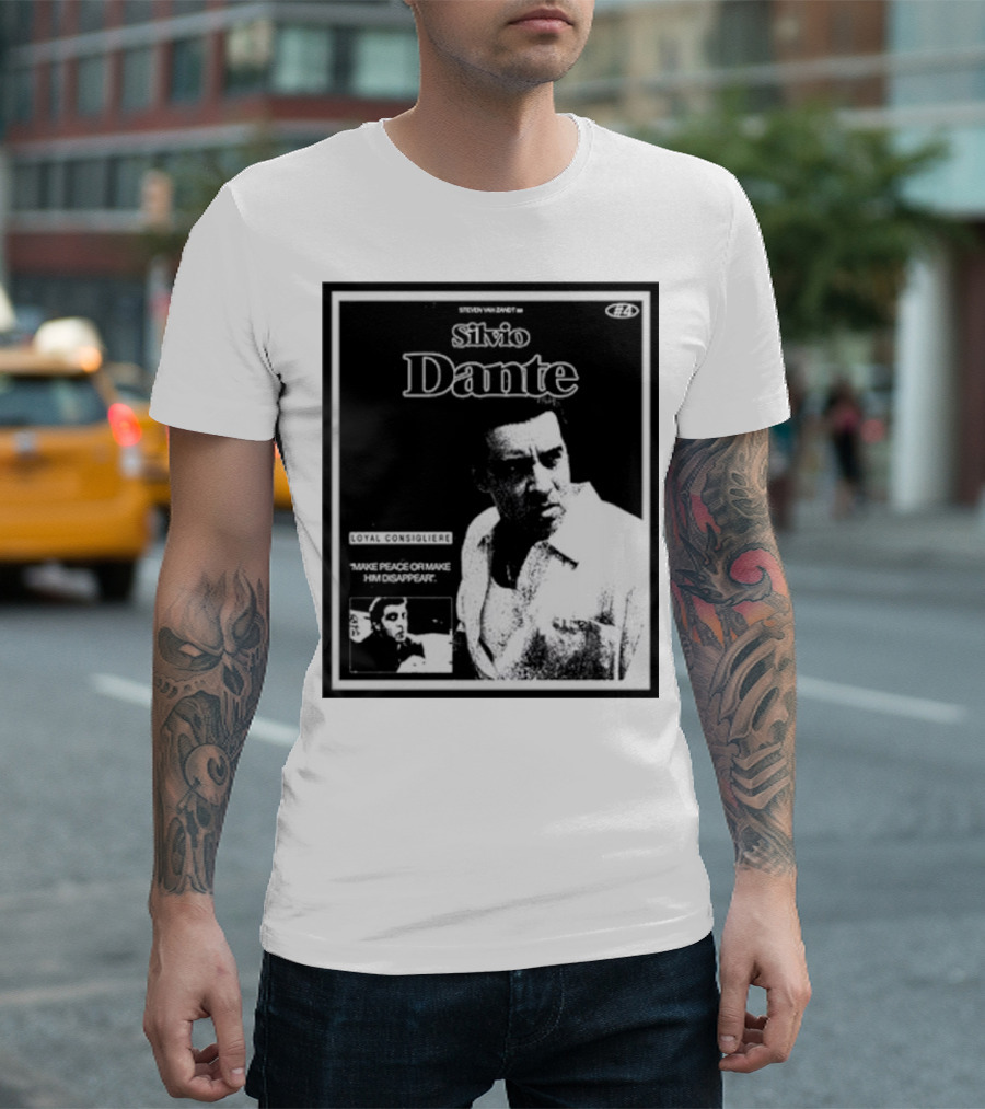 Silvio Dante Loyal Consigliere Make Peace or Make Him Disappear T-Shirt