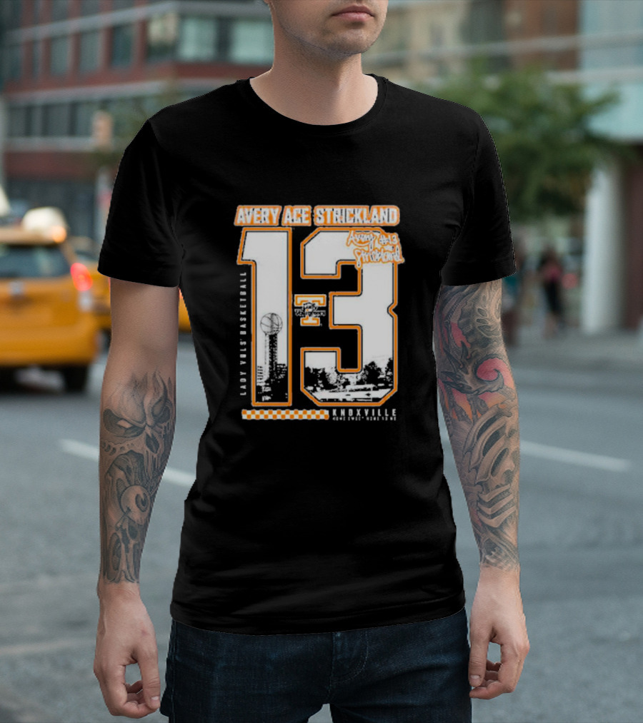 Avery Ace Strickland Tennessee Lady Vols 13 T-Shirt