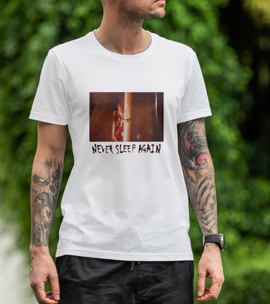 Never Sleep Again Nightmare On Elm Street T-Shirt