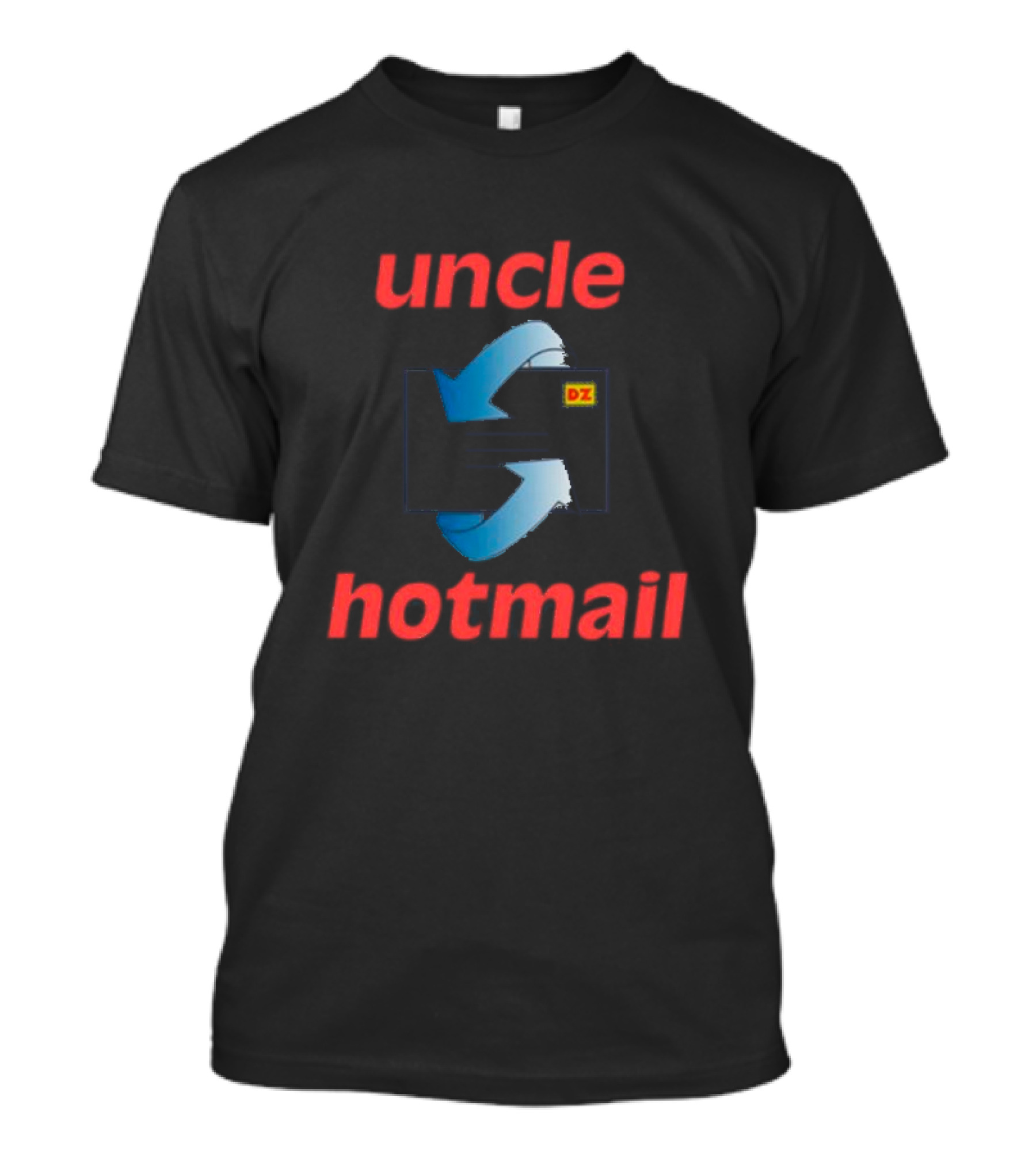 Uncle Hotmail DZ Iconic Email Nostalgia T-Shirt