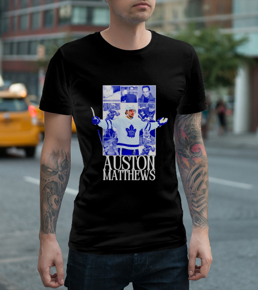 Auston Matthews Toronto Maple Leafs Eras Tour T-Shirt