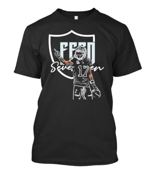 Feed Seventeen Las Vegas Raiders Davante Adams FF17 T-Shirt