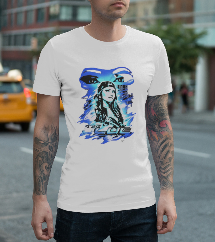Prowrestlingtees Skye Blue Spookye Urban T-Shirt