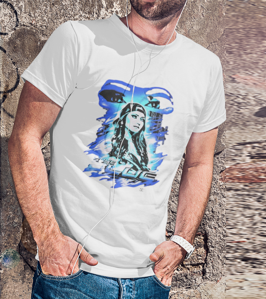 Prowrestlingtees Skye Blue Spookye Urban T-Shirt