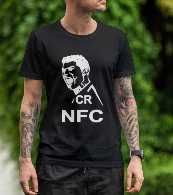 Al Nassr CR NFC Football Icon Celebratory Expression T-Shirt