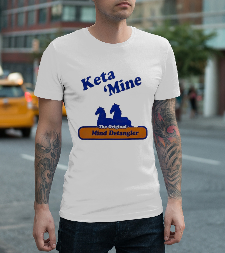Keta Mine The Original Mind Detangler with Horse T-Shirt