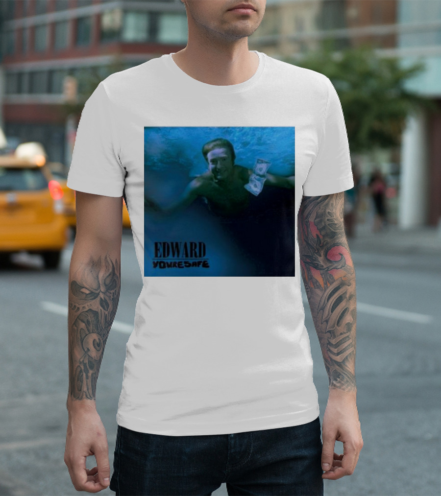 Edward Youresafe Underwater Dollar Chase T-Shirt