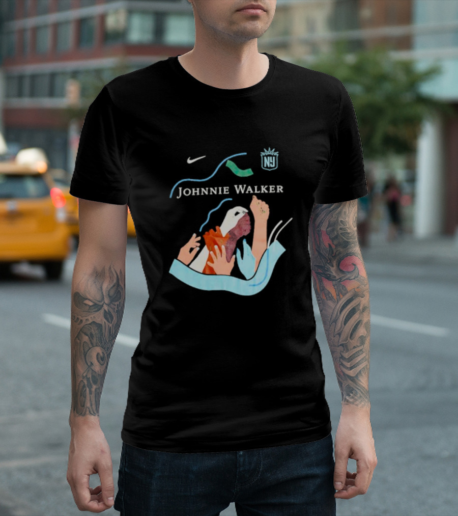 Johnnie Walker NJ Unity For Equity Collaboration T-Shirt