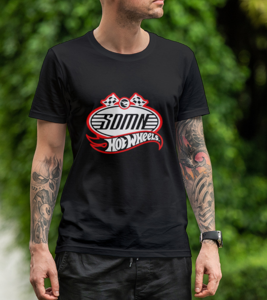 Sdmn Hot Wheels Collaborative Red Ribbon T-Shirt