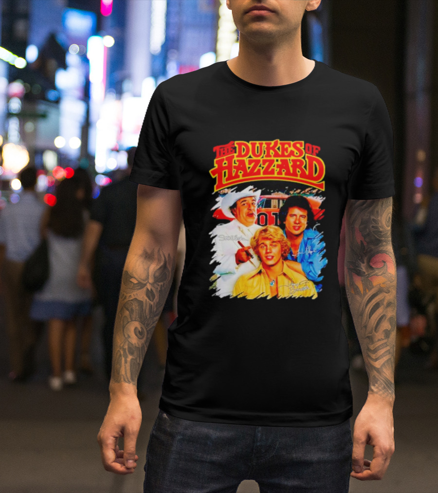 The Dukes Of Hazzard 01 Cast Signature T-Shirt