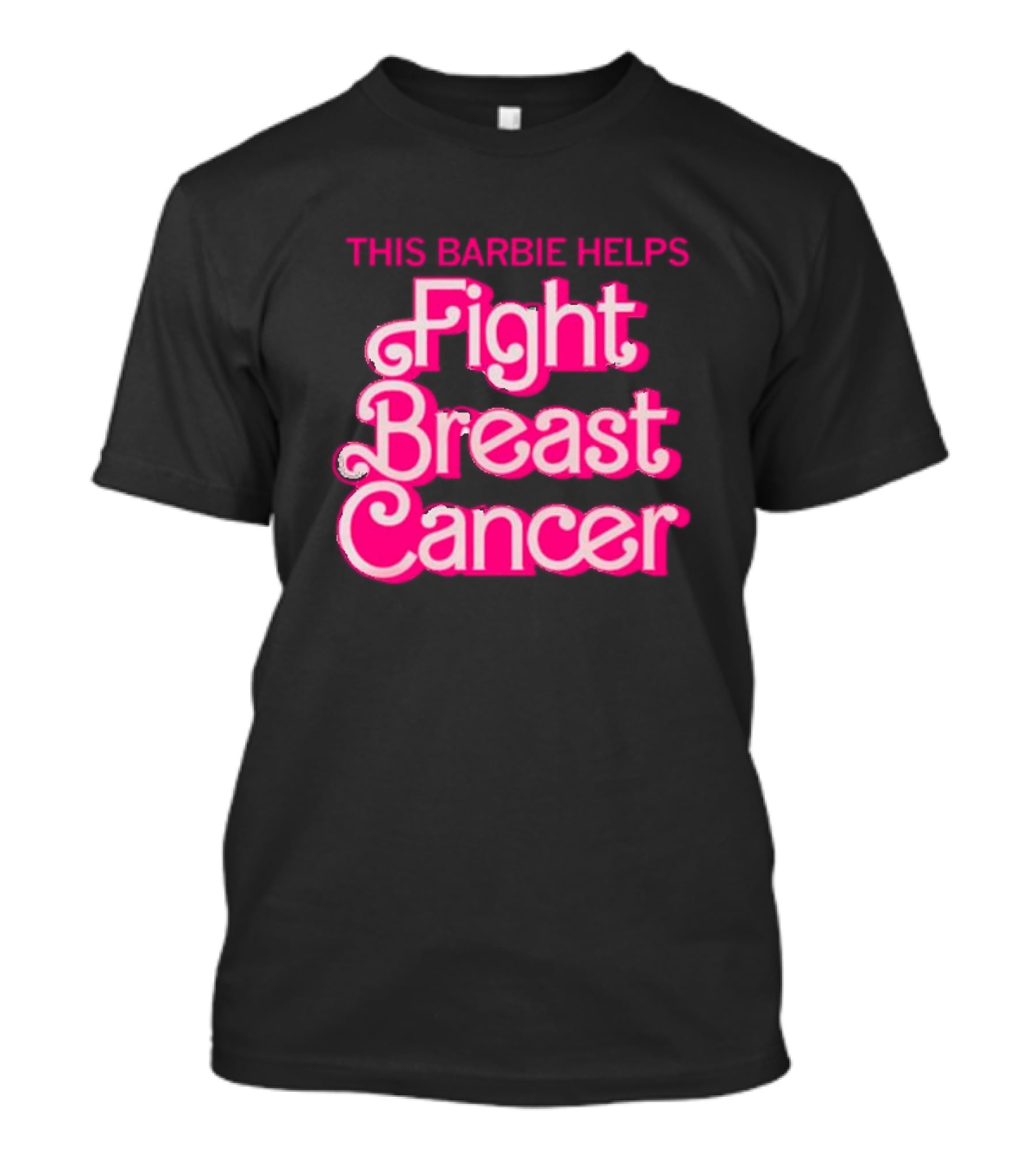 This Barbie Helps Fight Breast Cancer T-Shirt